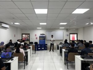 Prof. Savaliya sharing insights on spirituality