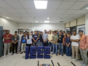 Group photo with Mr. Meet Suthar and participants